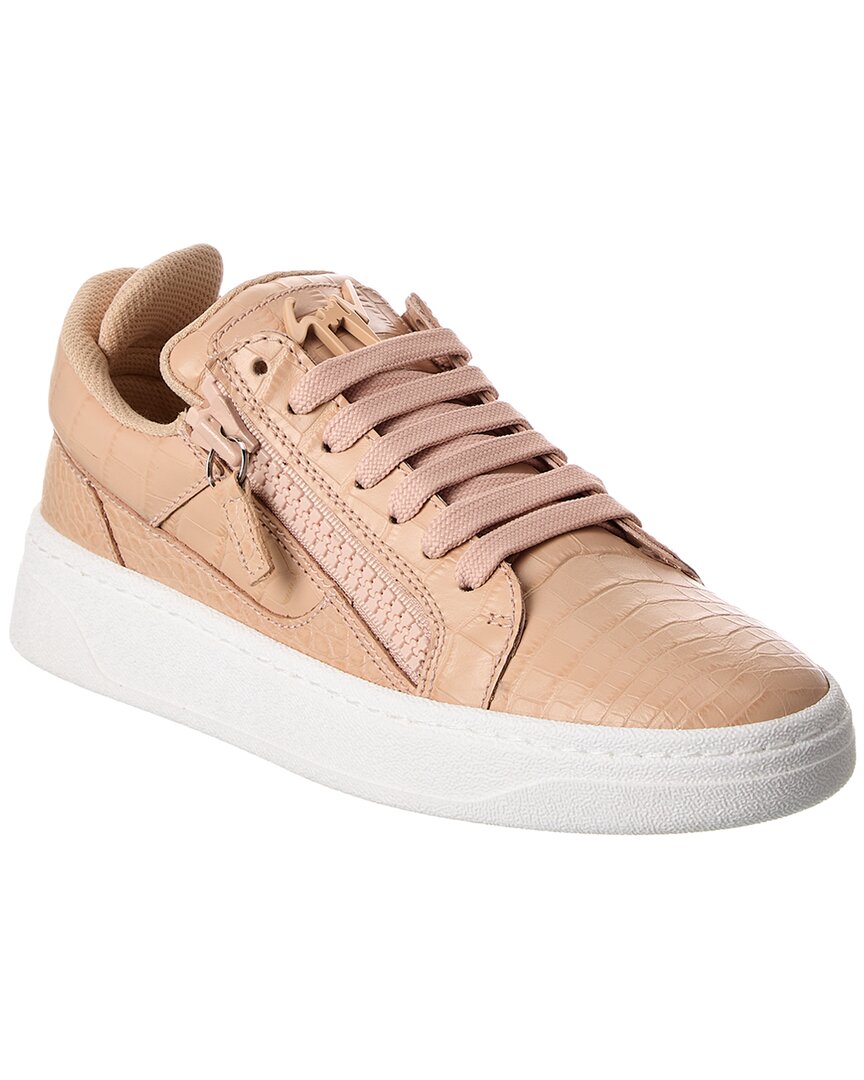 Giuseppe Zanotti Gz/94 Croc-Embossed Leather Sneaker – Bluefly