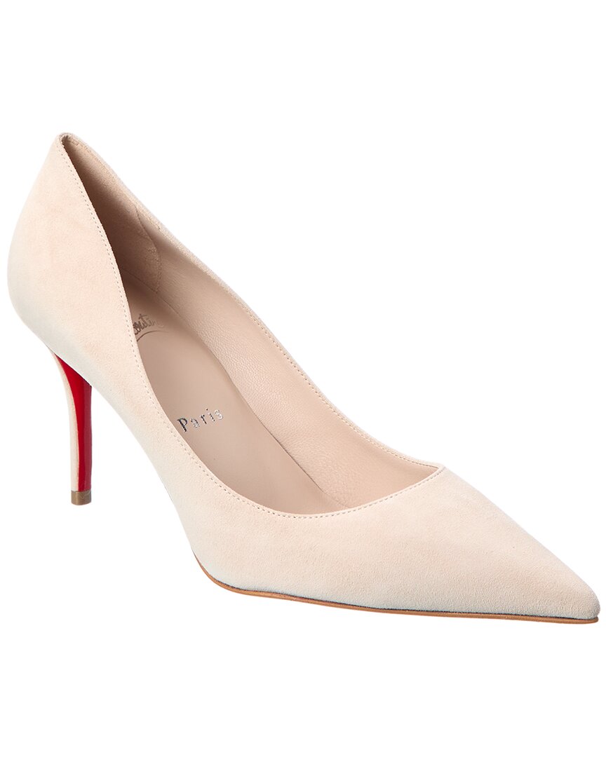 Christian Louboutin Miss Z 80 Suede Pump – Bluefly