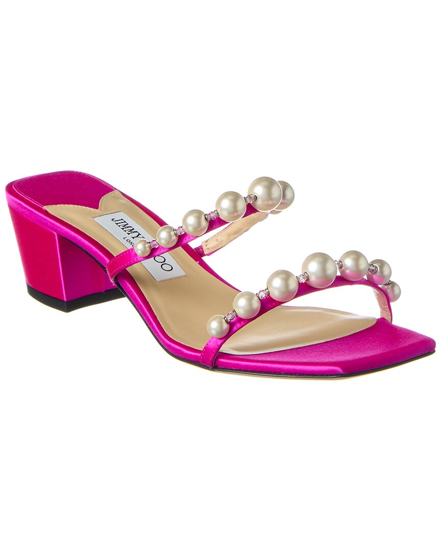 Jimmy Choo Amara 45 Satin Sandal – Bluefly