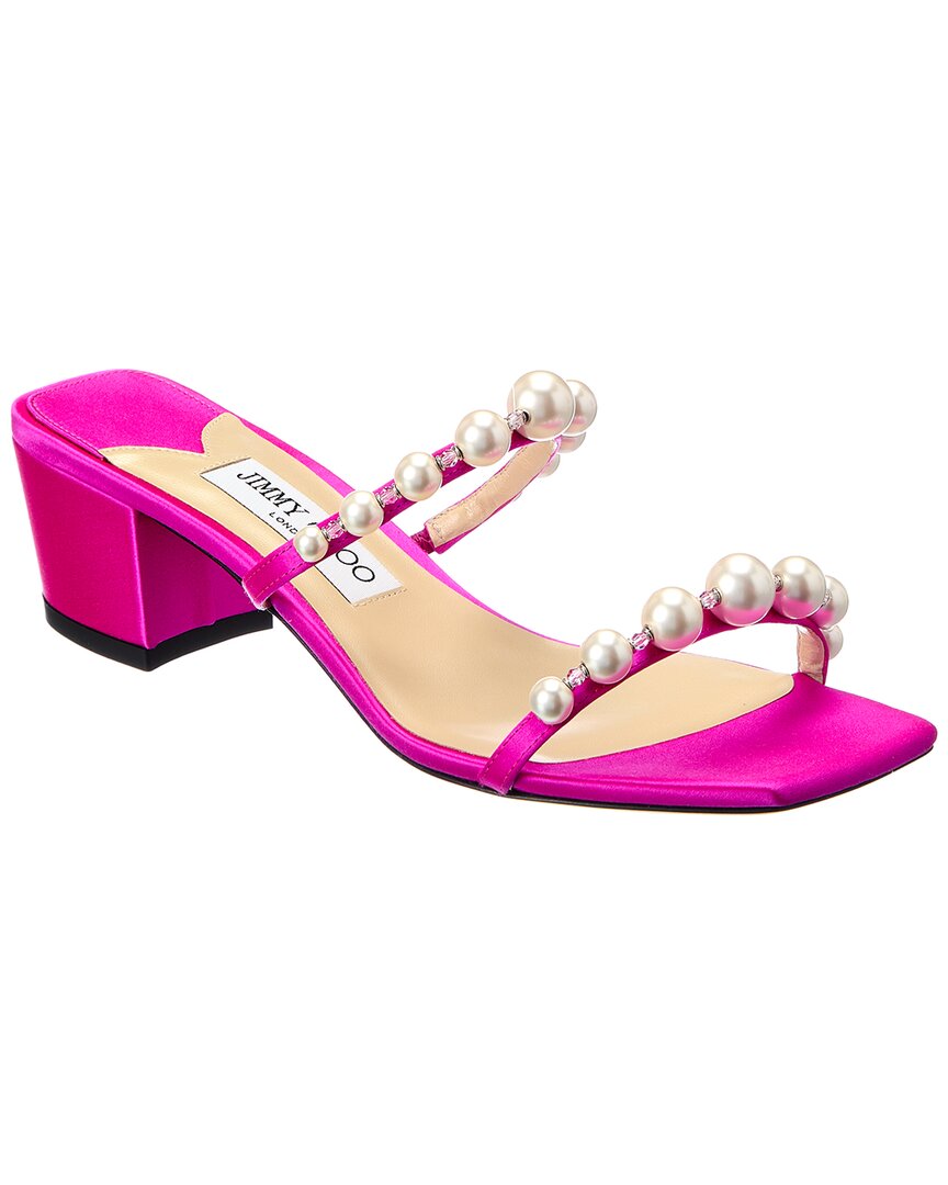 Jimmy Choo Amara 45 Satin Sandal – Bluefly