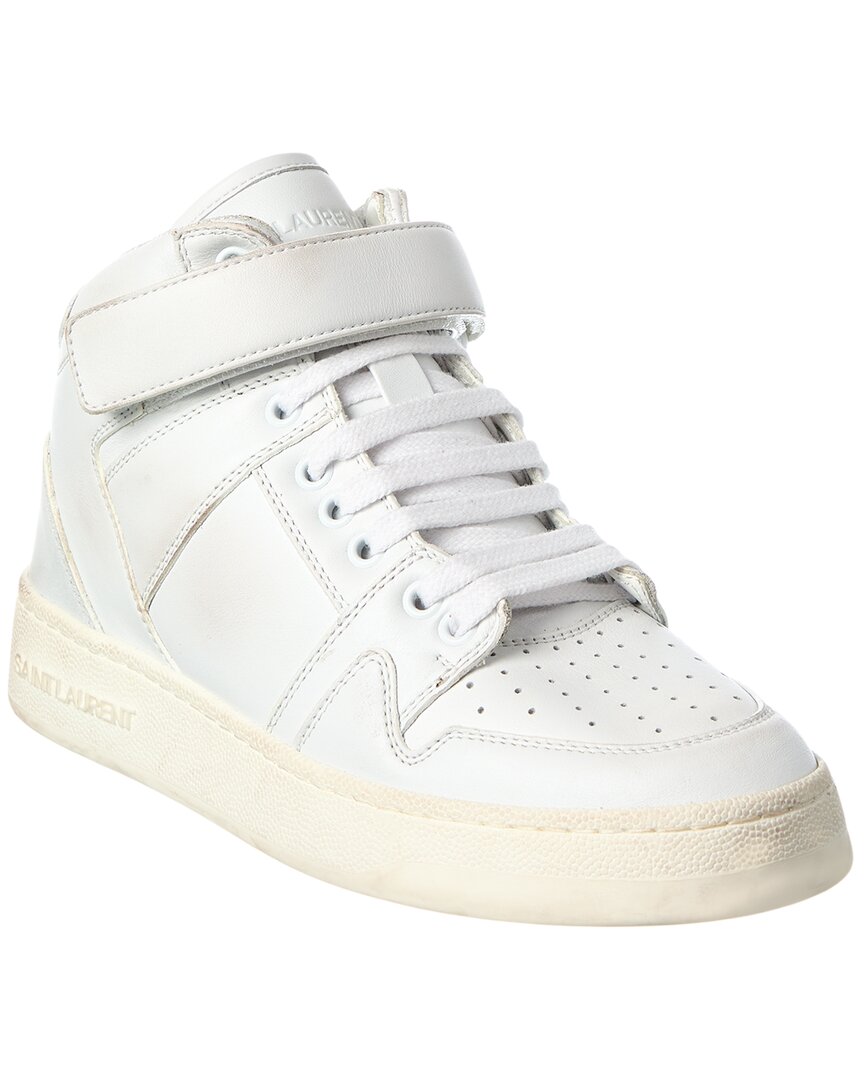 Saint Laurent Lax Lace Up Leather Sneaker – Bluefly