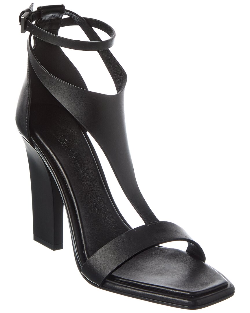 Max Mara Vela Leather Sandal – Bluefly
