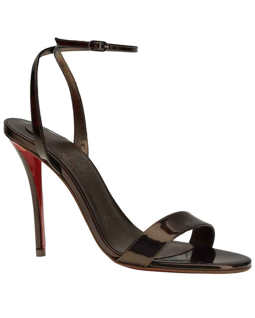 Christian Louboutin Miss Z Leather Sandal – Bluefly