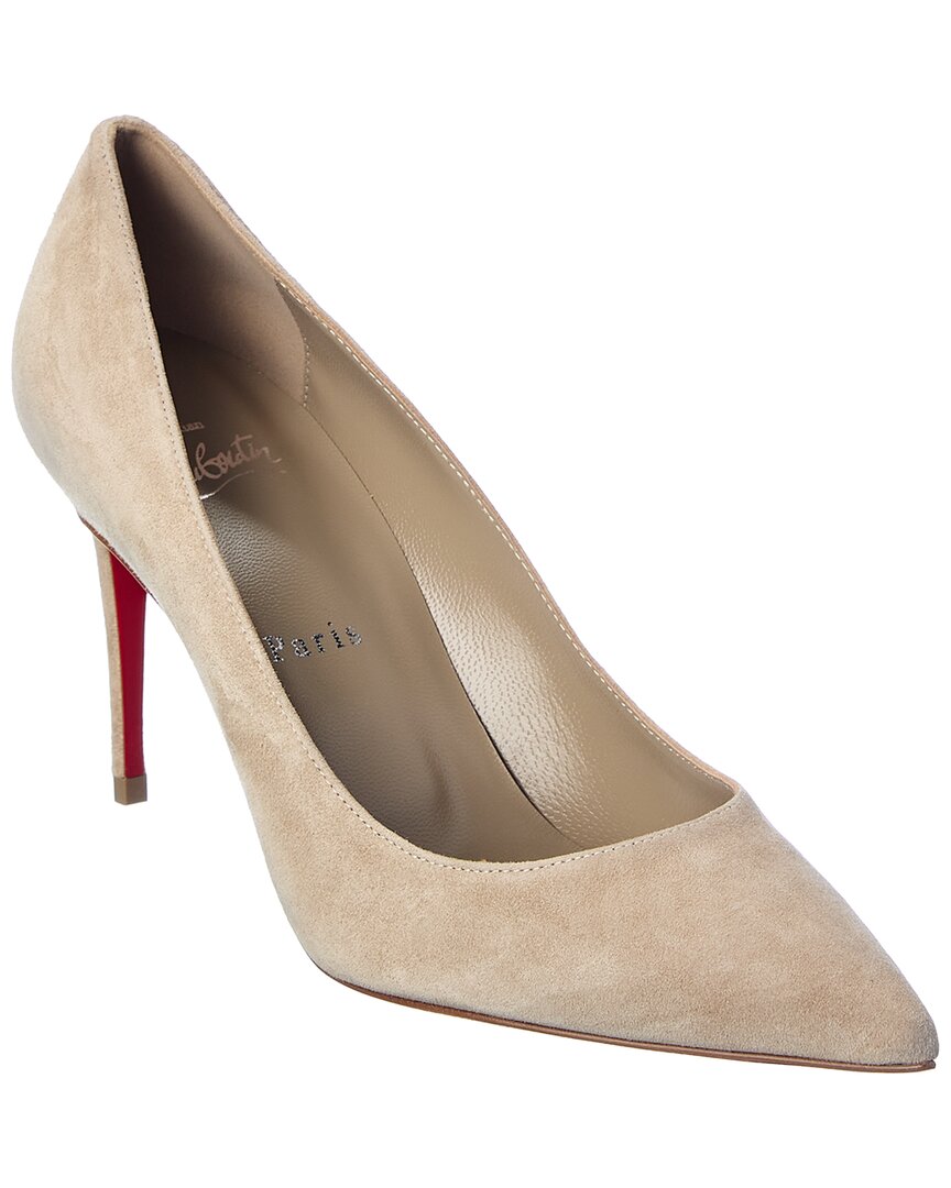 Christian Louboutin Kate 85 Suede Pump – Bluefly