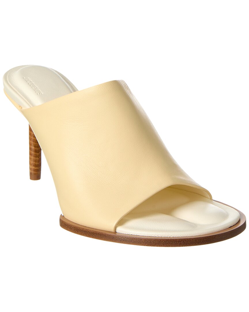 Jacquemus Les Mules Rond Carre Leather Mule – Bluefly