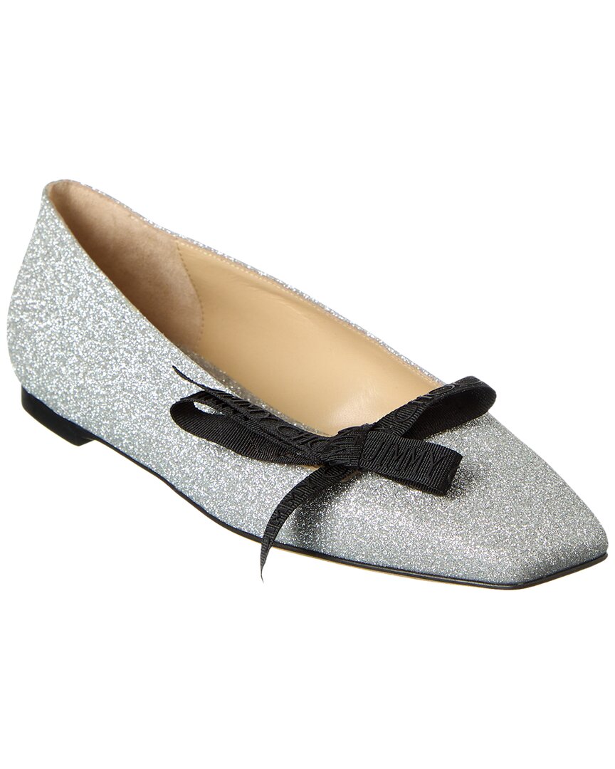 Jimmy Choo Veda Glitter Ballerina Flat – Bluefly