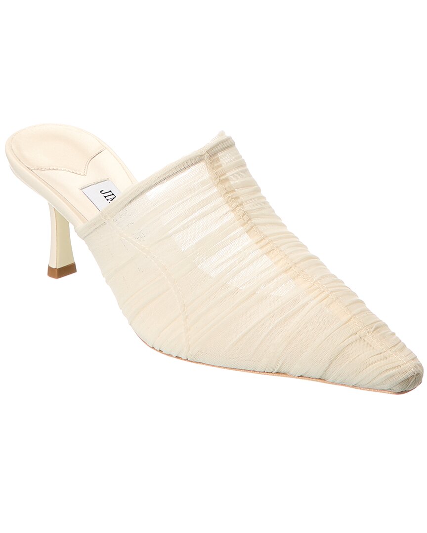 Jimmy Choo Lotta 65 Ruched Tulle Mule – Bluefly