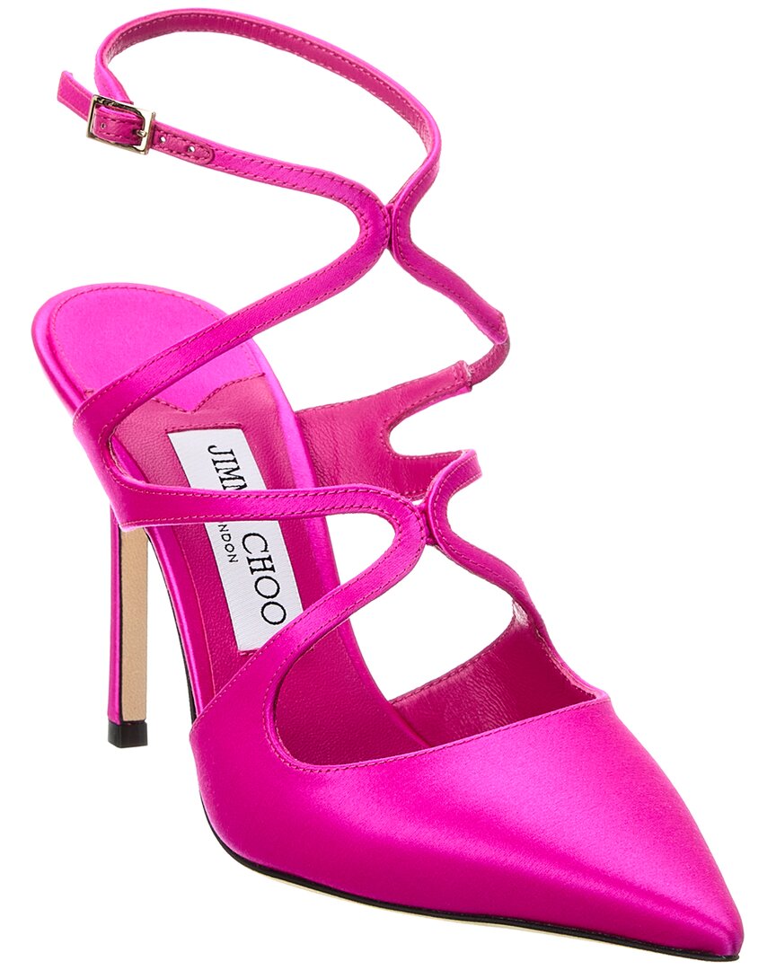 Jimmy Choo Azia 95 Satin Pump – Bluefly
