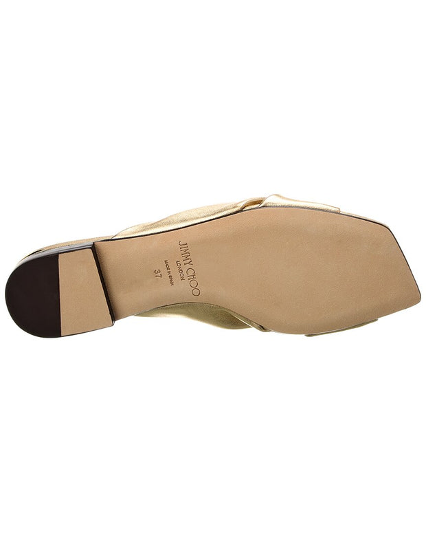 Jimmy Choo Avenue Leather Sandal