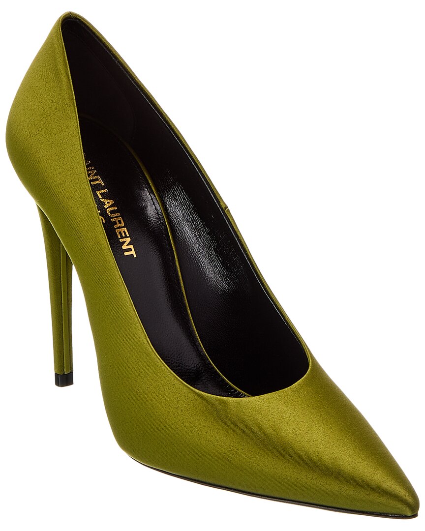 Saint Laurent Monceau 110 Satin Pump – Bluefly