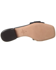 Valentino Vlogo Leather Sandal