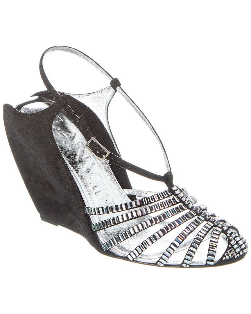 Lanvin Banana Heel Suede Wedge Sandal – Bluefly Lanvin Banana Heel Suede Wedge Sandal – Bluefly