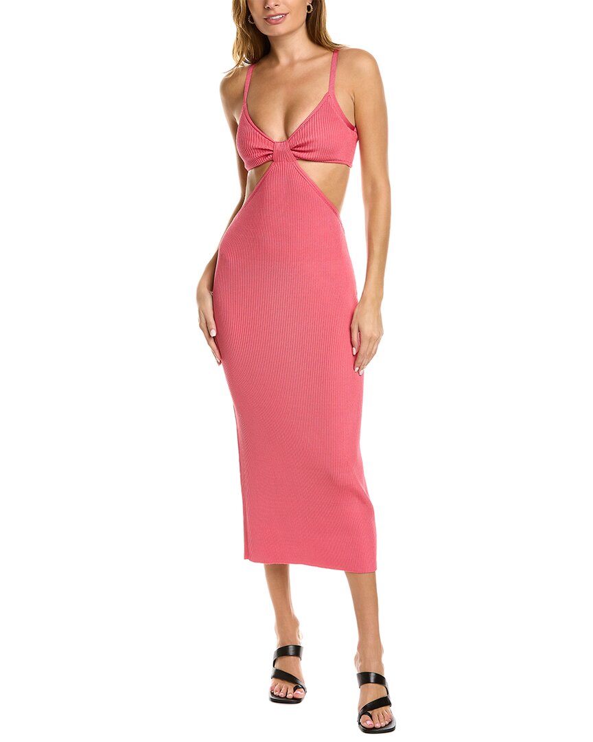 cult gaia pink dress Cult Gaia Serita Dress