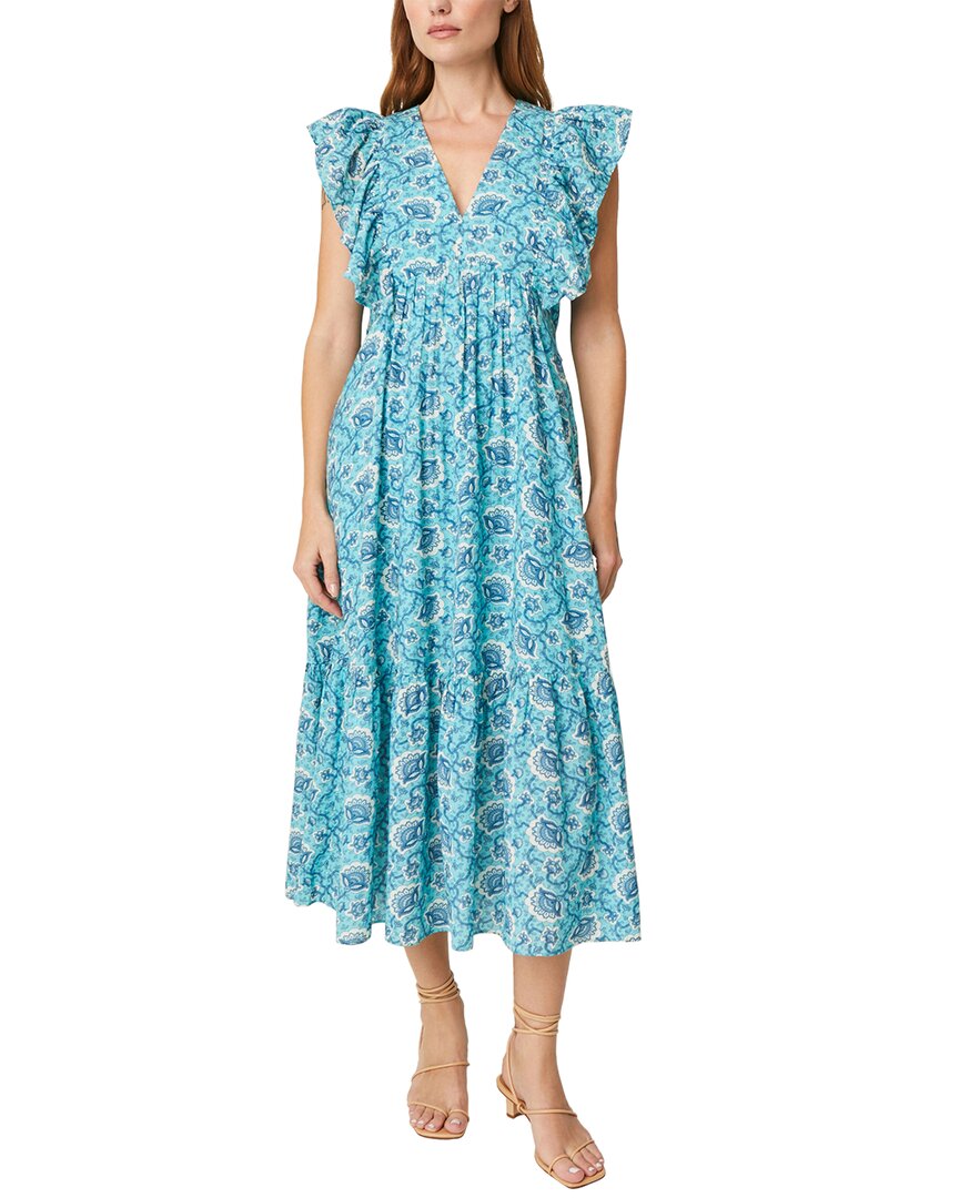 Rhode Tasha Midi Dress, Blue / 2