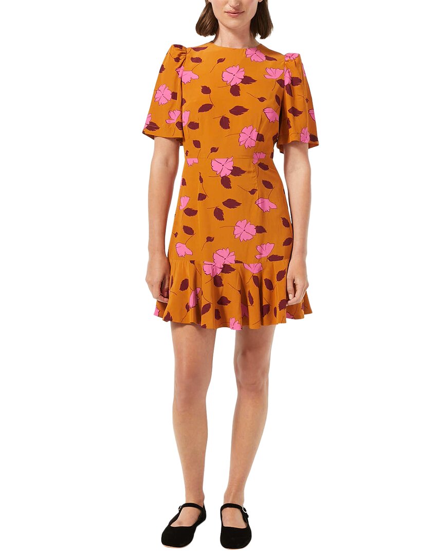 reiss darcy printed midi dress REISS Darcy Belted Midi Shirt Dress
