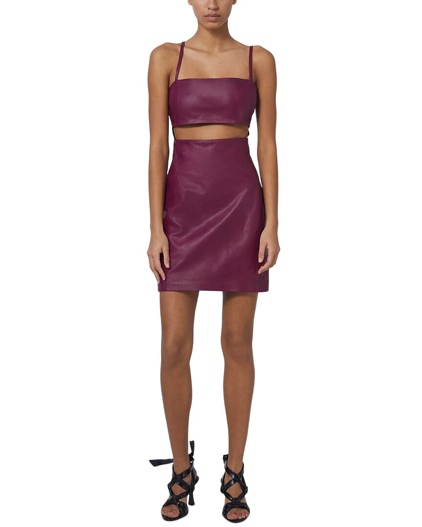 IRO | Tabata Leather Dress | Purple IRO | Tabata Leather Dress | Purple