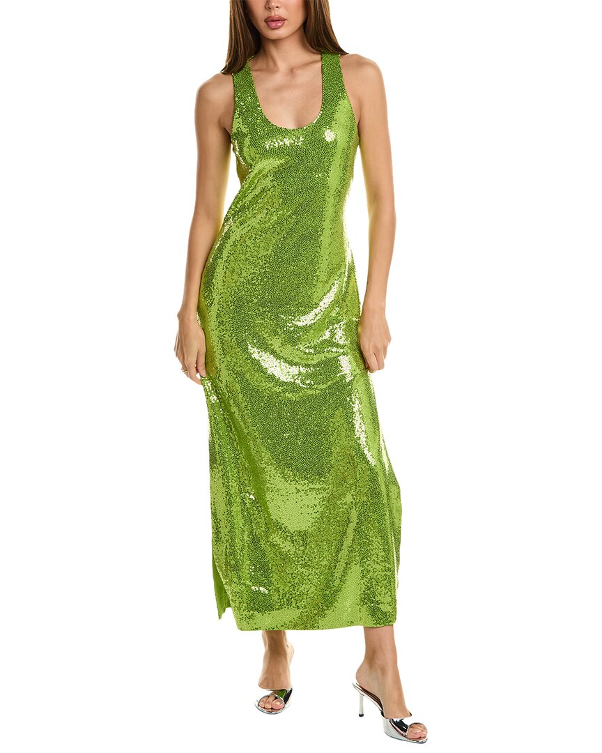 Michael Kors Collection Paillette Tank Dress, 4 / Green