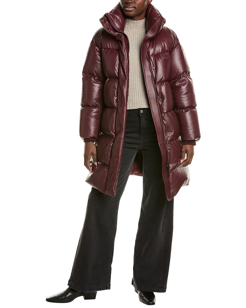 Mackage Saya Quilted Leather Down Coat – Bluefly