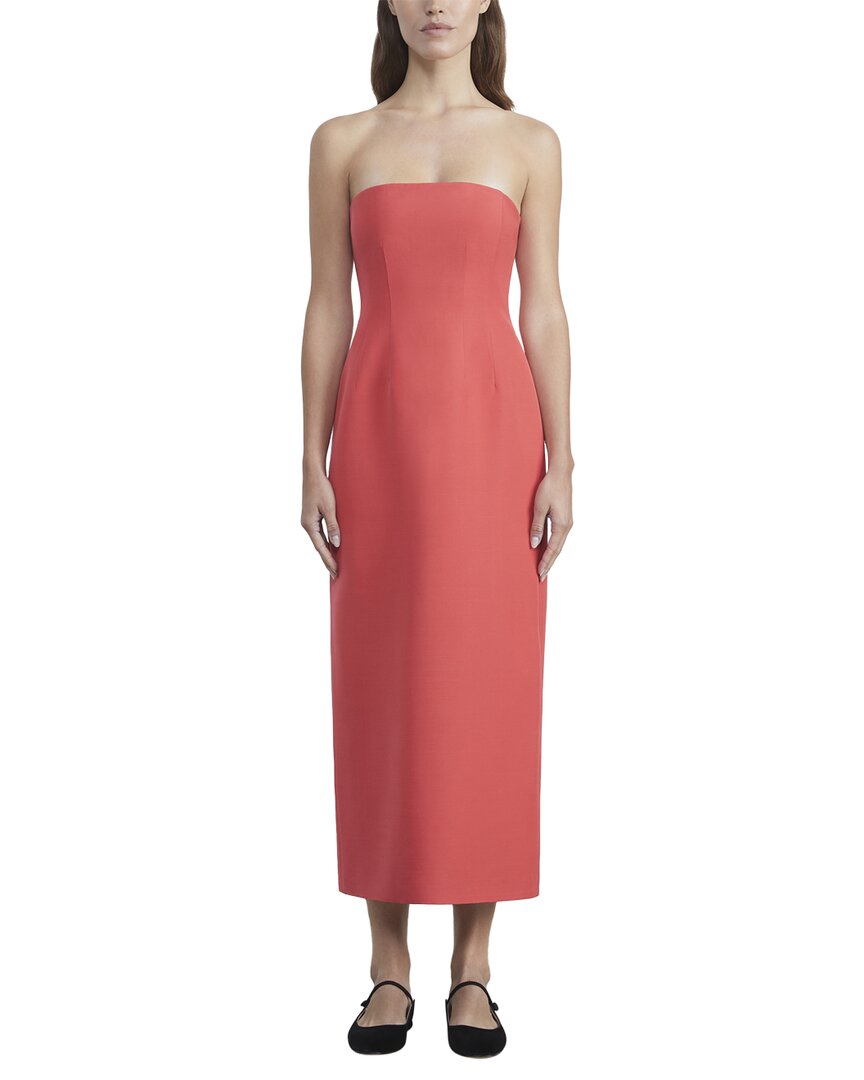 Lafayette 148 New York Fitted Strapless Wool & Silk-Blend Corset Dress –  Bluefly