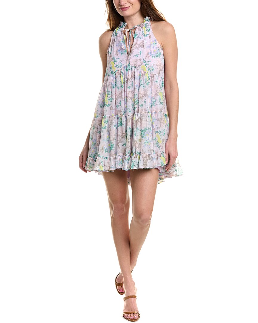 Cinq Á Sept Sleeveless Phyllis Mini Dress, Pastel Multi / 4