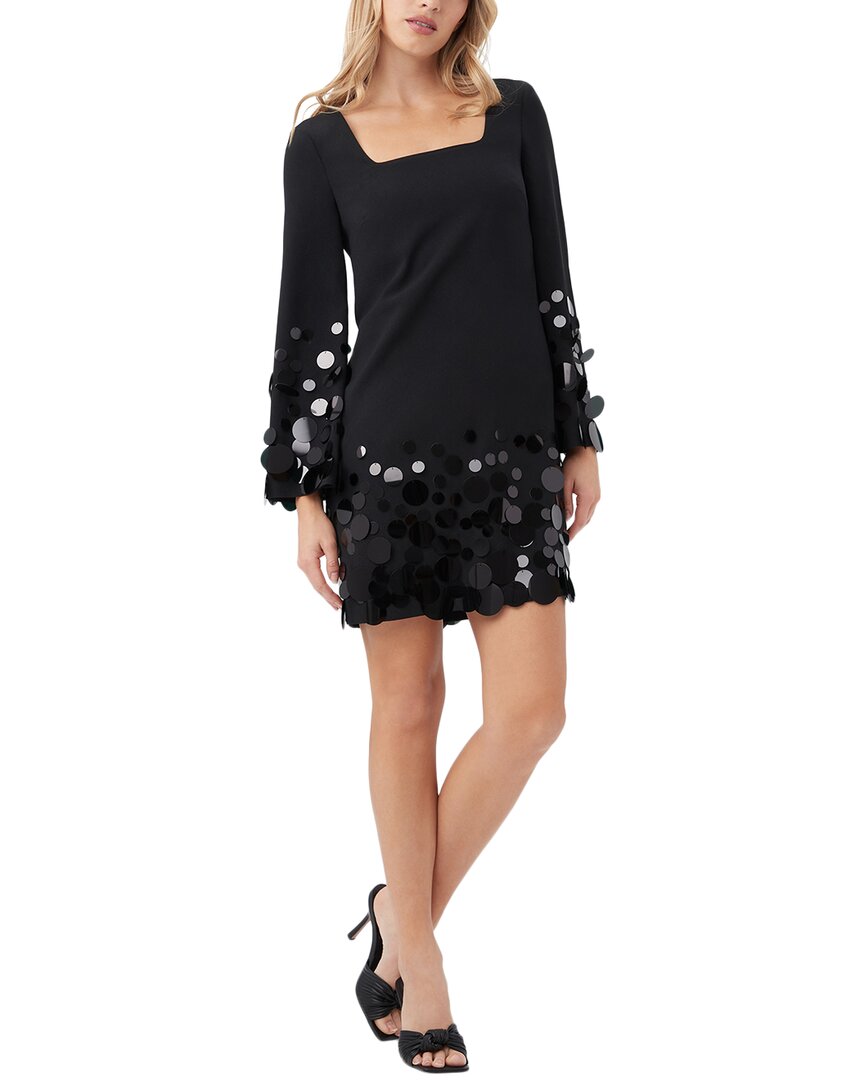 trina turk dresses Priscilla Dress FIT About 42 from shoulder to hem Model measurements Trina Trina Turk Black Multi