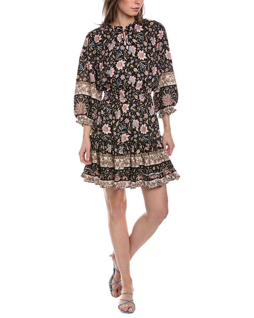 plunging neckline mini dress AKIRA Serpenti Plunge Mini Dress In Metallic Gold