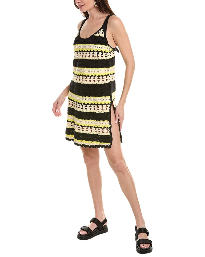 GANNI Crochet Cover-Up Slip Dress GANNI Crochet Cover-Up Slip Dress