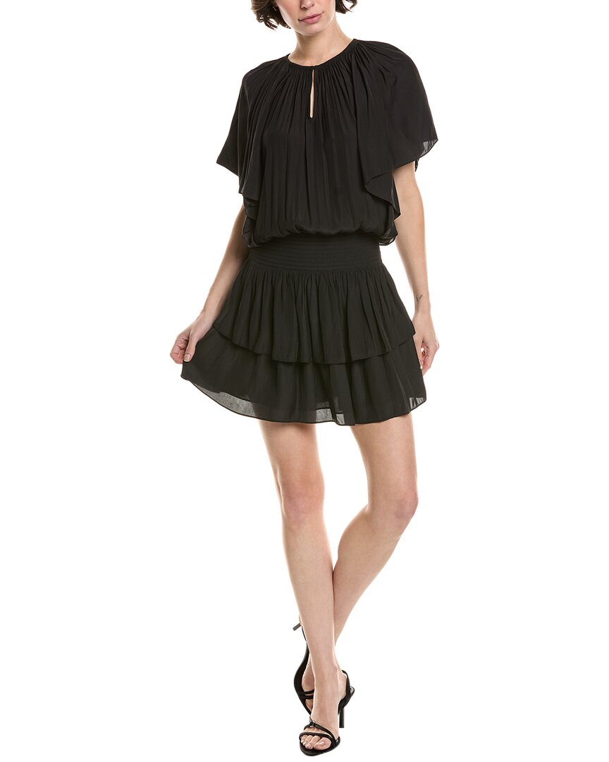 ramy brook smocked mini dress Ramy Brook Cruz Mini Dress