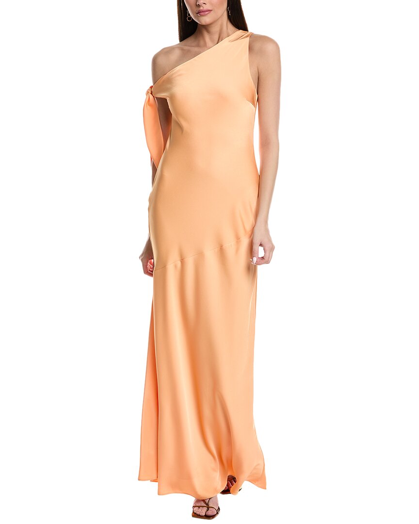 misha bridesmaid dresses Dusty Blue Bridesmaid Dress Chiffon Size Large