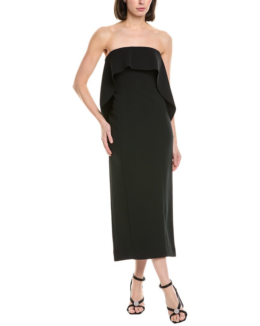 knee length dresses for ladies Scarlett Velvet Midi Dress