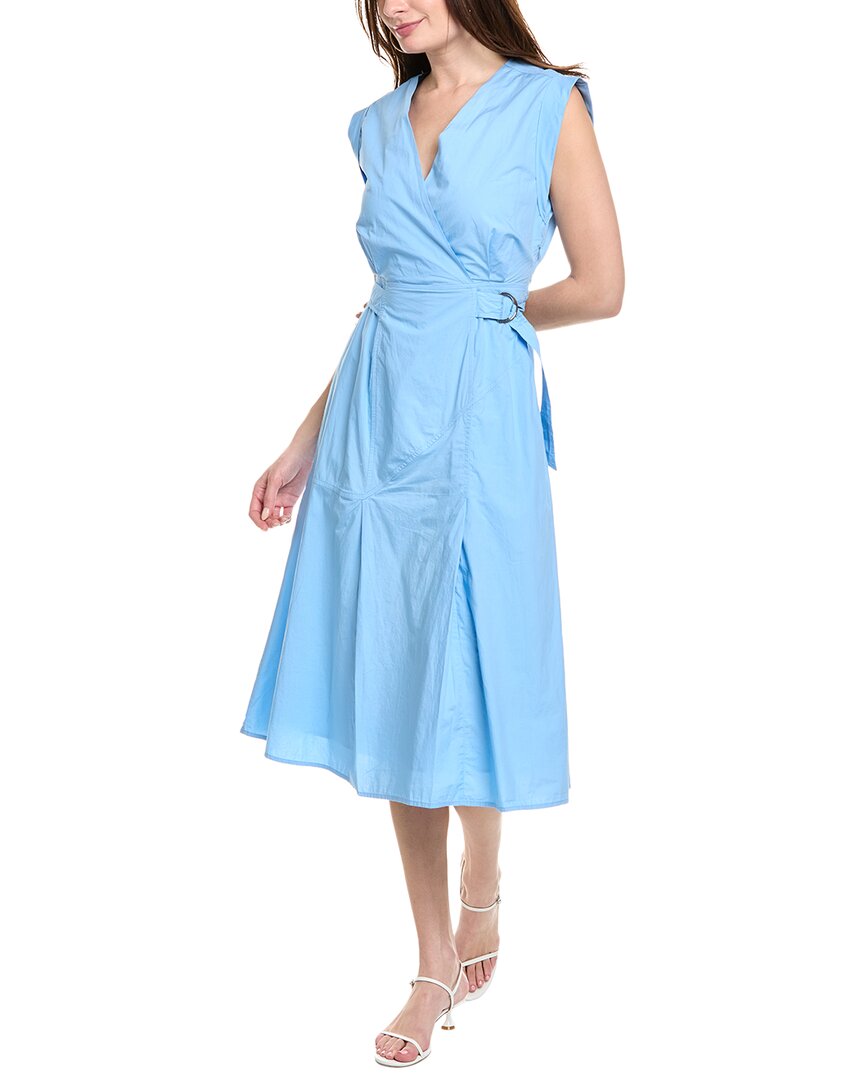 Derek Lam 10 Crosby Arabella Midi Dress, 0 / Blue
