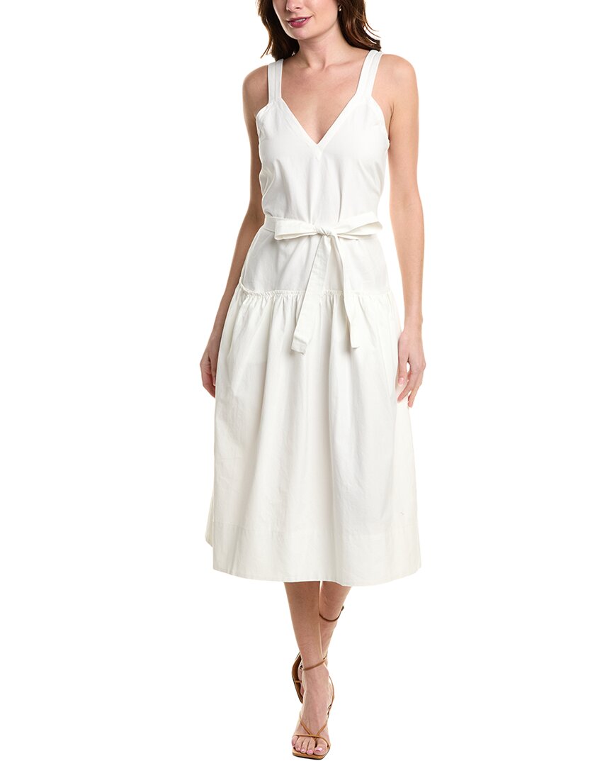 sleeveless white mini dress Rails Women's Lindsey Linen Shift Dress - White