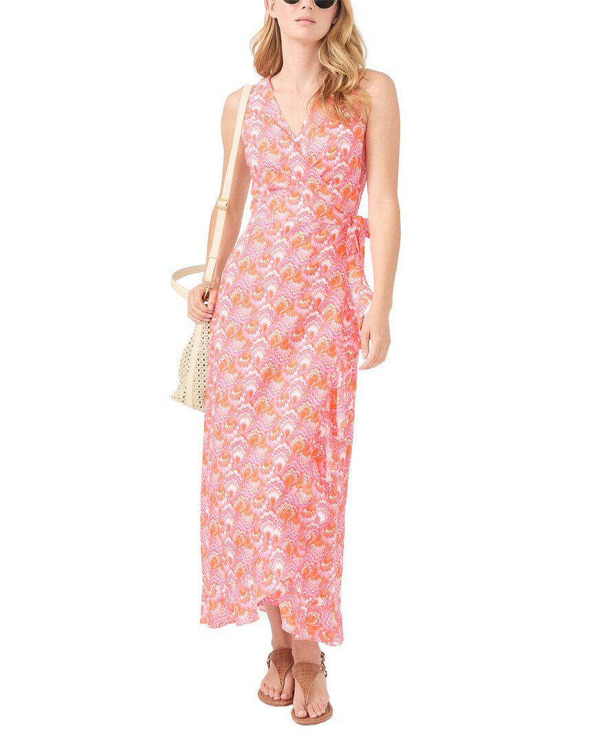 J.Mclaughlin Cerise Linen-Blend Dress – Bluefly