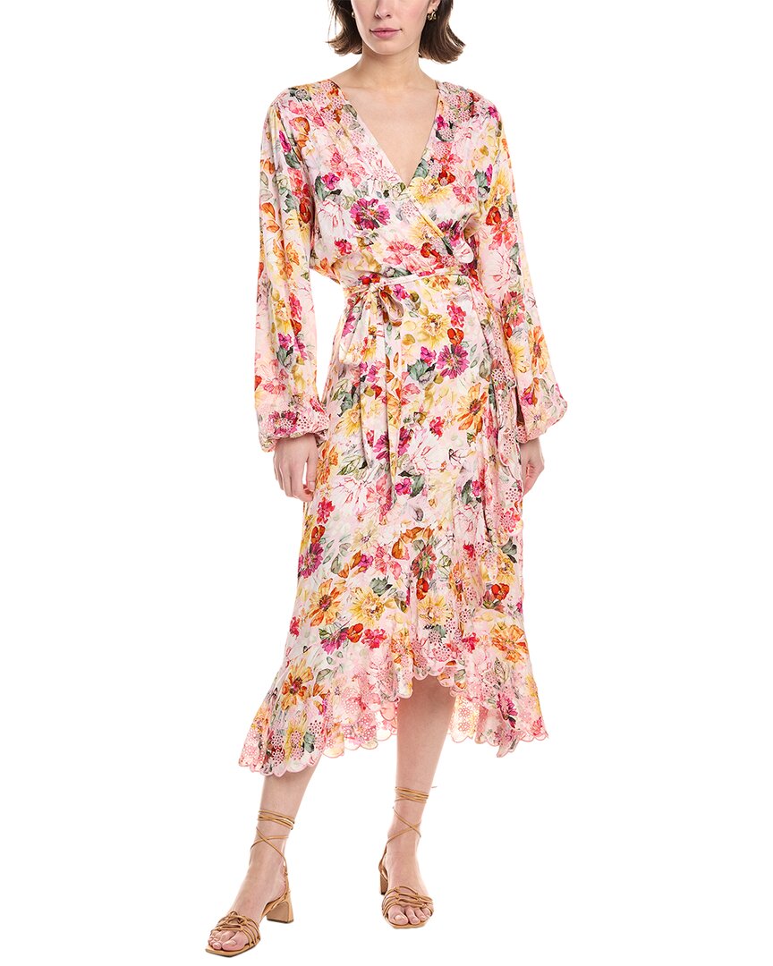 Elie Tahari The Charlotte Embroidered Silk-Blend Maxi Dress – Bluefly
