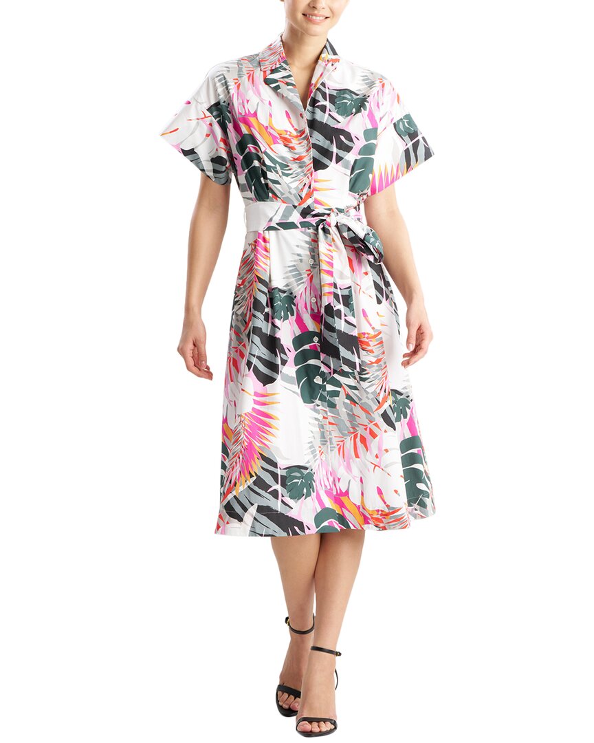 natori shirt dress Misty Floral Cotton T-Shirt Dress