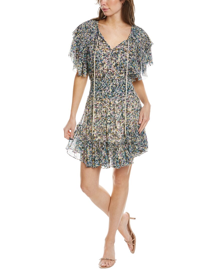 Isabel Marant Étoile Florise Mini Dress, Green / 36
