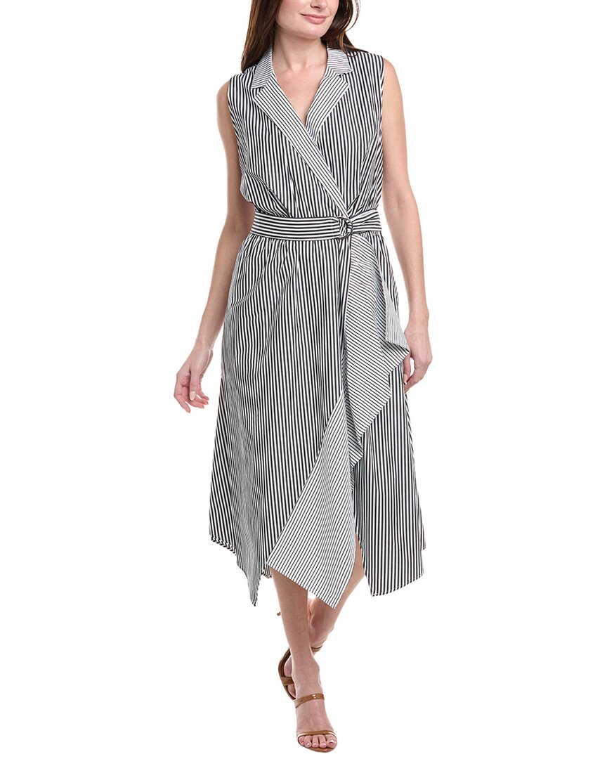 blue dress for baby girl Anne Klein Plus Handkerchief Hem Collar Wrap Midi Dress – Bluefly