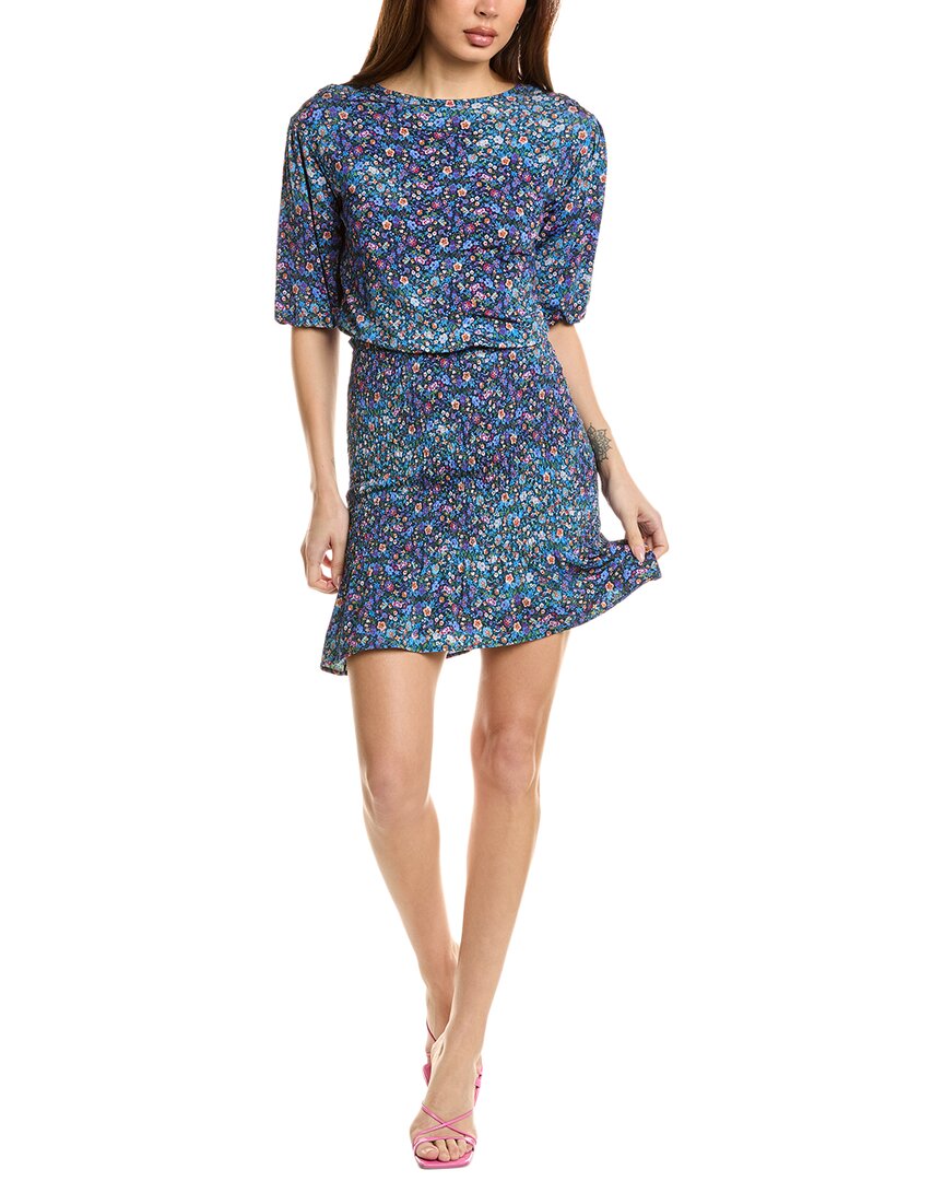 Sandro Floral Print Short Dress