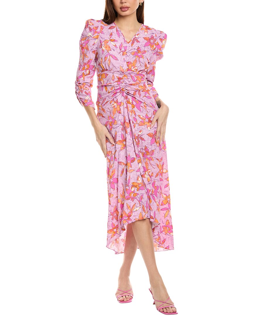 Isabel Marant E'toile Albisd Silk-Blended Maxi Dress Isabel Marant E'toile Albisd Silk-Blended Maxi Dress