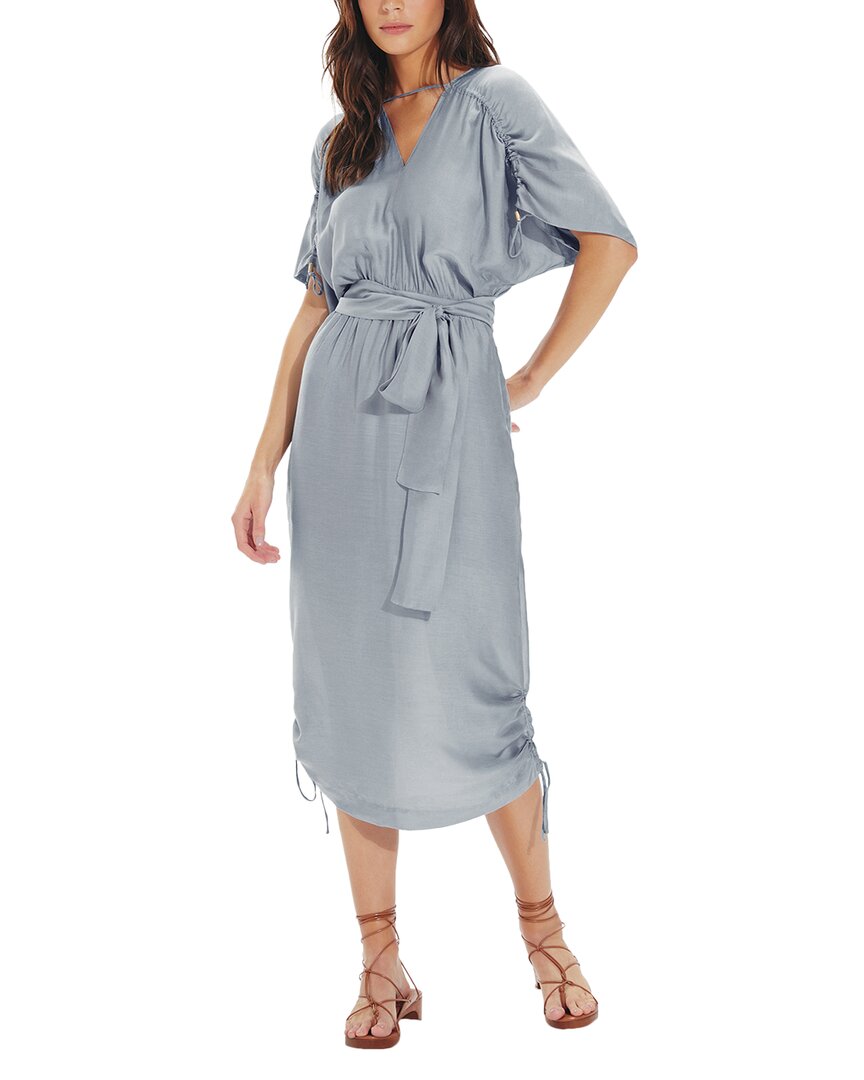 Vix Ciara Detail Midi Dress, Blue / 2