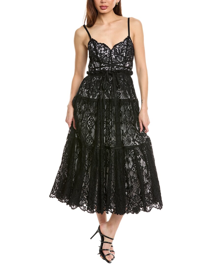 blue lace dress with jacket Elegant Two-Piece Lace Dress & Satin Jacket Set – Tally Taylor main image 1