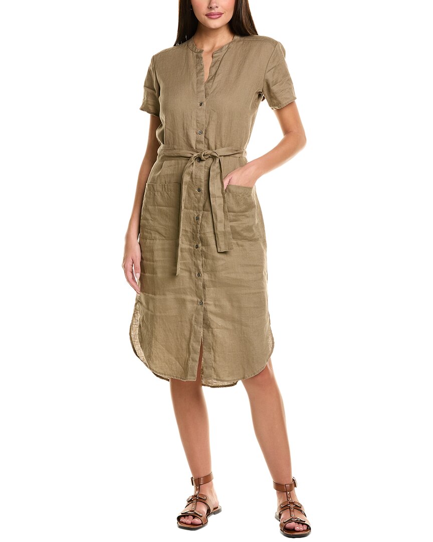 James Perse Linen Shirtdress  Bluefly