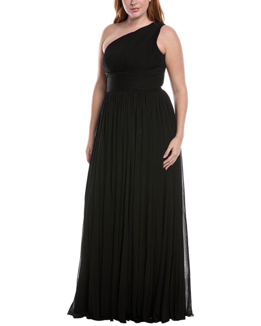 Michael Kors Collection Ruched Chiffon Gown – Bluefly