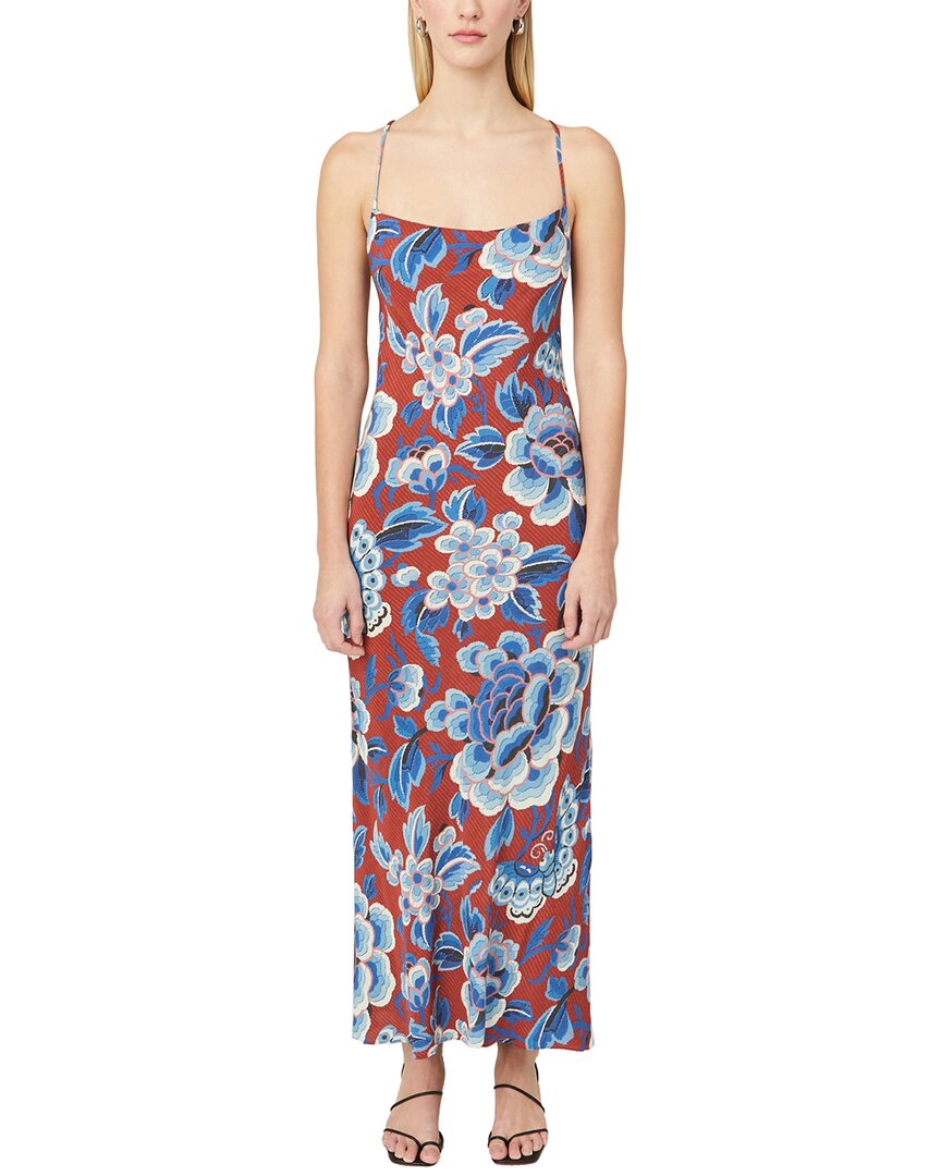 laurel midi dress LAUREL CREAM AND OLIVE EMBROIDERED LACE MIDI DRESS