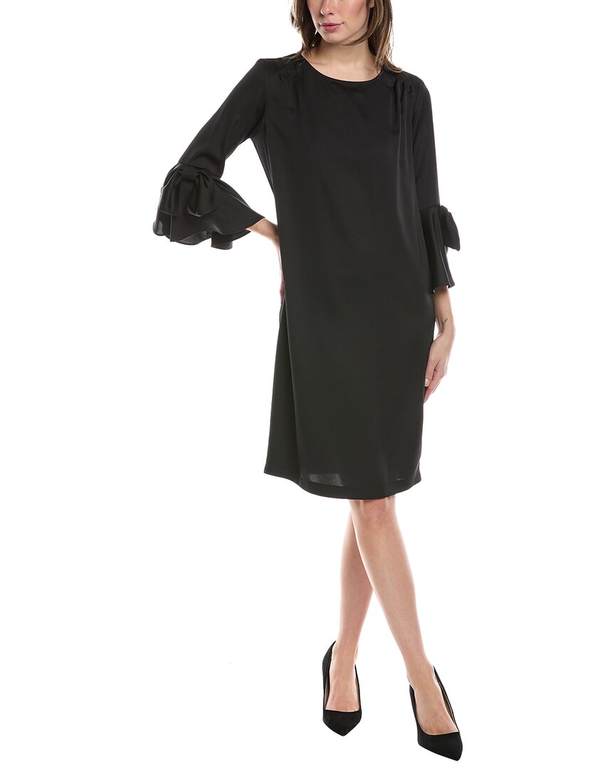 joseph ribkoff black dress Shift Dress, / 2 Big Girls Low Heels striped dress do not bleach Waist Size:28W