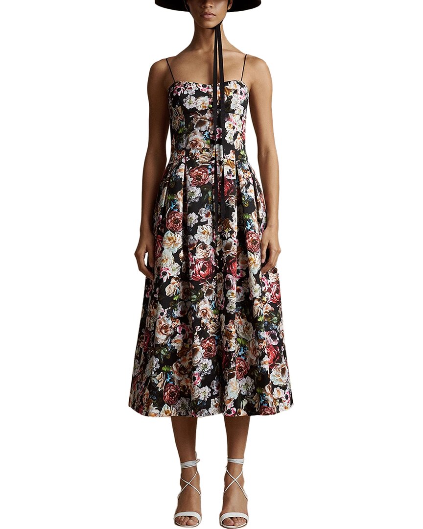 Adam Lippes Rickie Dress, 0 / Black Floral Adam Lippes Rickie Dress, 0 / Black Floral