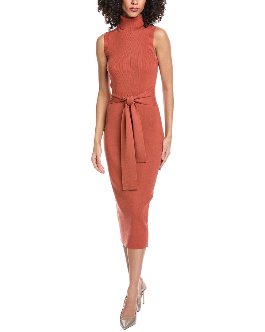 Toccin Rowan Knit Turtleneck Dress, Tan / Regular 8 (M)