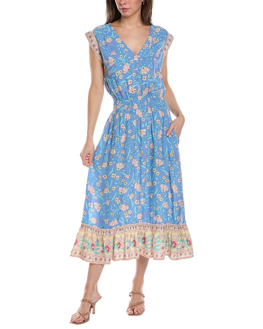 Walker & Wade Allison Maxi Dress - Blue