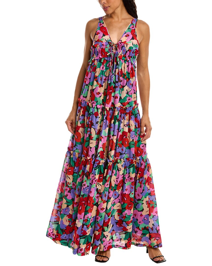 nicholas silk maxi dress Nicholas one-shoulder belted-waist Maxi Dress | Orange