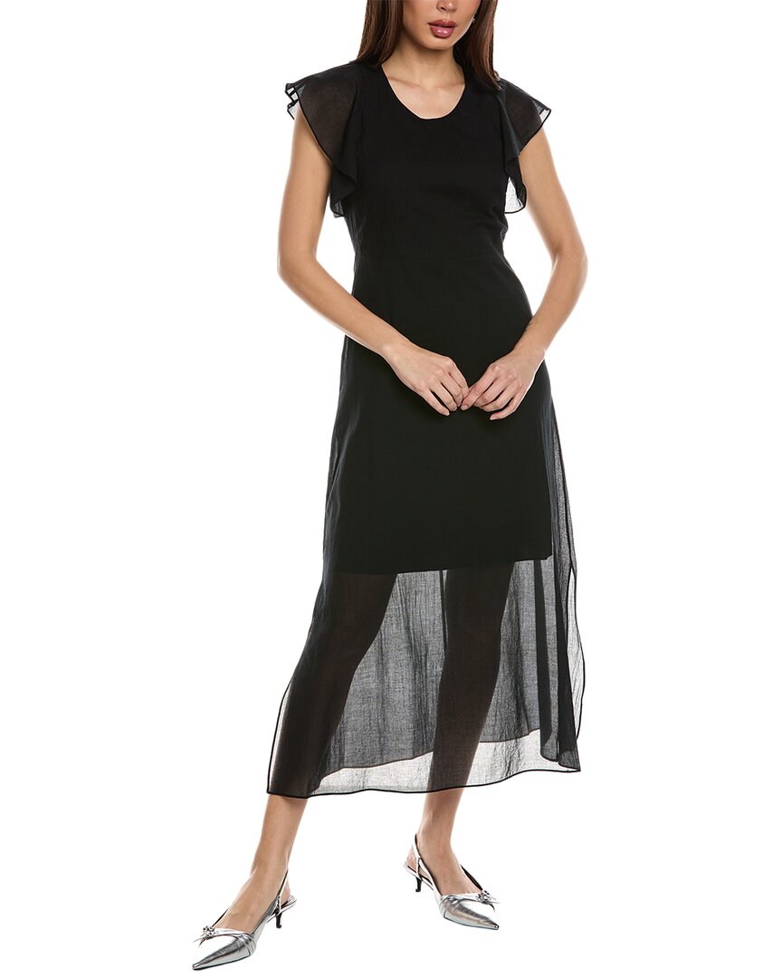 Theory Flutter Midi Dress Theory Flutter Midi Dress